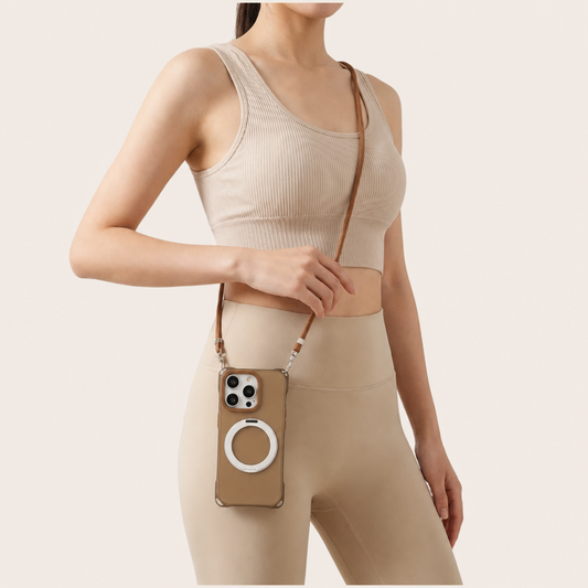 crossbody phone case lifestyle